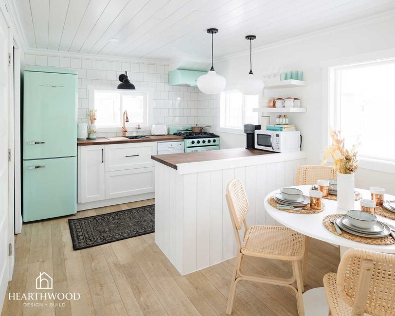 Project: Vintage-Inspired Kitchen | Seba Beach Cabin Renovation