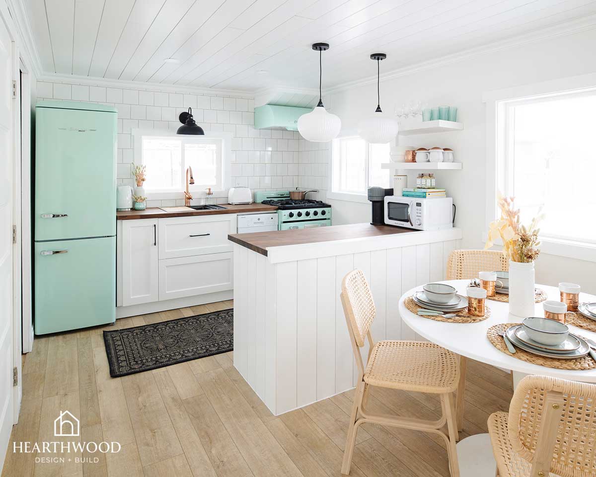 Project: Vintage-Inspired Kitchen | Seba Beach Cabin Renovation